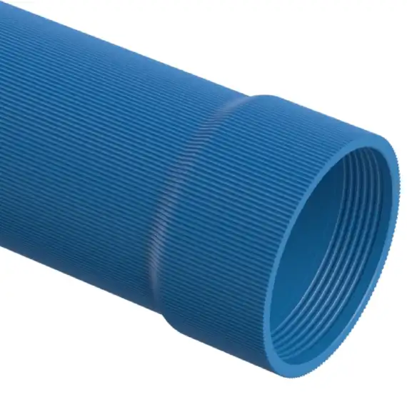 Tubo PVC GEO Roscável DN200 Reforçada 4,1M