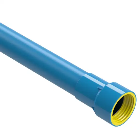 Tubo PVC Irrigação Roscável DN50/DE50,5 PN60