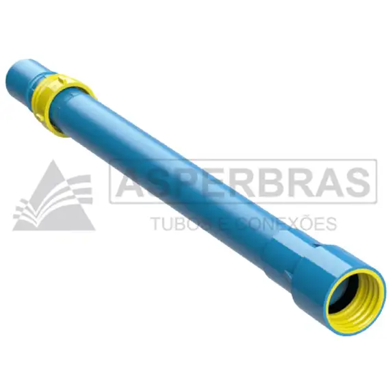 Tubo PVC Irrigação Roscável DN50/DE50,5 PN60