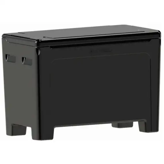 Caixa Térmica 360L Preta Sem Dreno