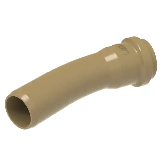CURVA 22 GRAUS PVC ADUTORA PBA JE DN75/DE85 | CURVA 22 GRAUS PVC ...